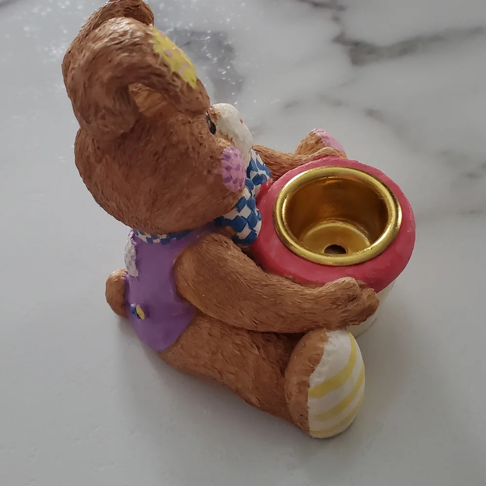 Easter Bunny Taper Candlestick Holder Chic hugger